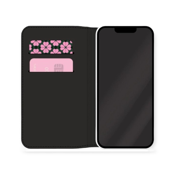 KATE SPADE MagSafe Pink Leather iPhone 14 PRO MAX Wallet Folio Magnetic Case - Picture 3 of 9